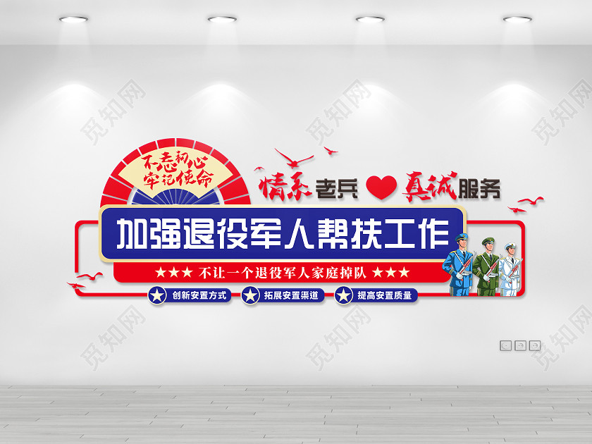 红色大气退伍军人党建文化墙退伍军人文化墙 红色大气退伍军人党建文化墙退伍军人文化墙