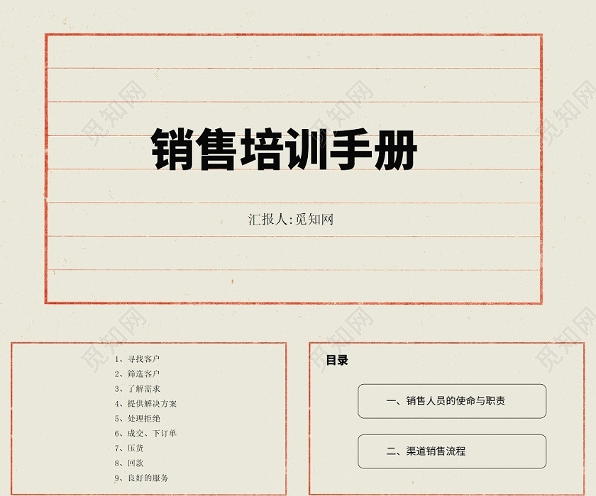 棕色销售培训手册 棕色销售培训手册
