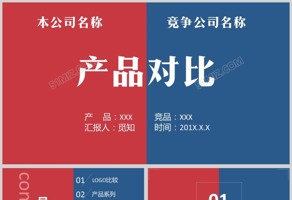 牌子对比